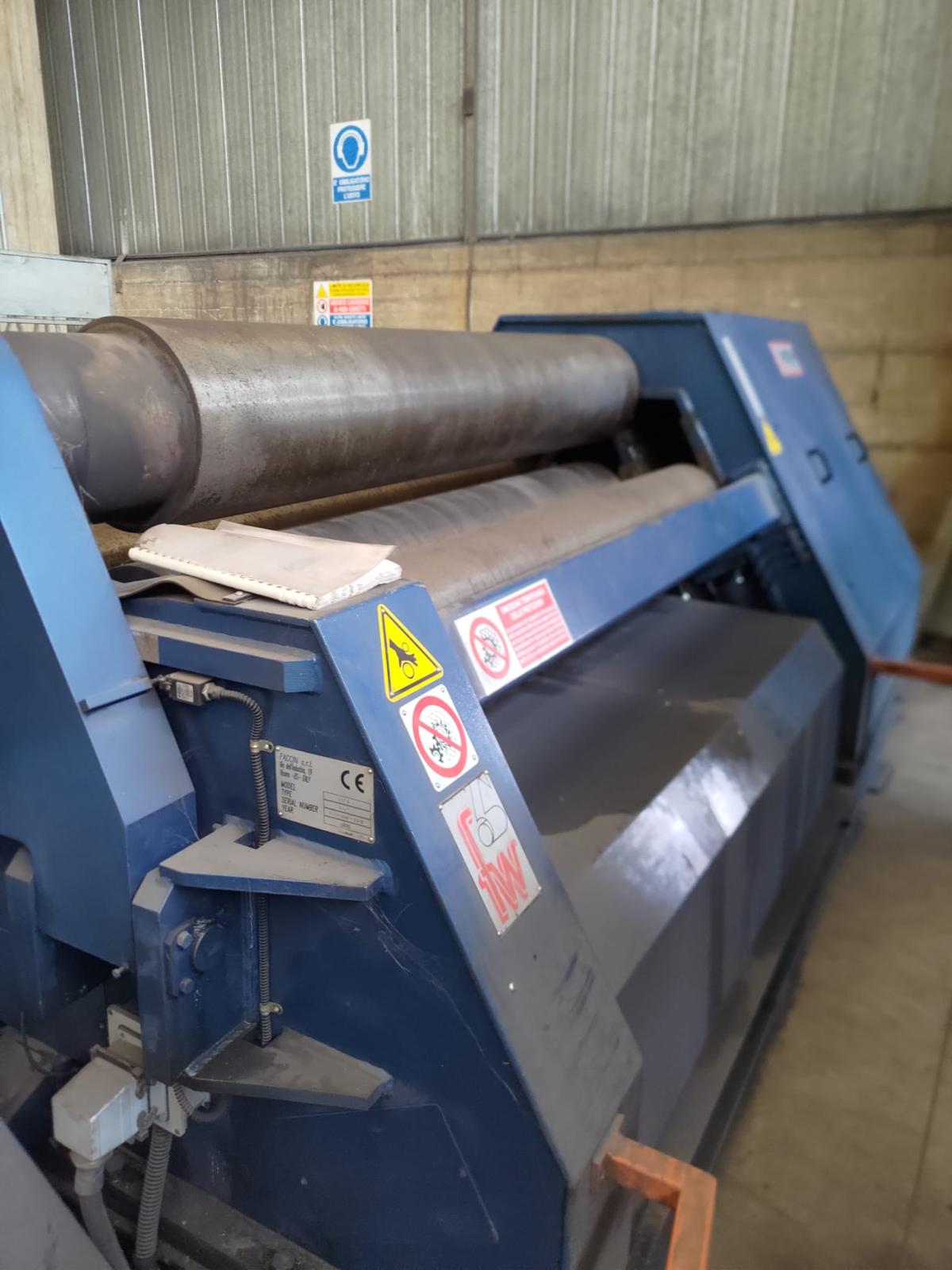 Calandra FACCIN 2100x20mm Usata