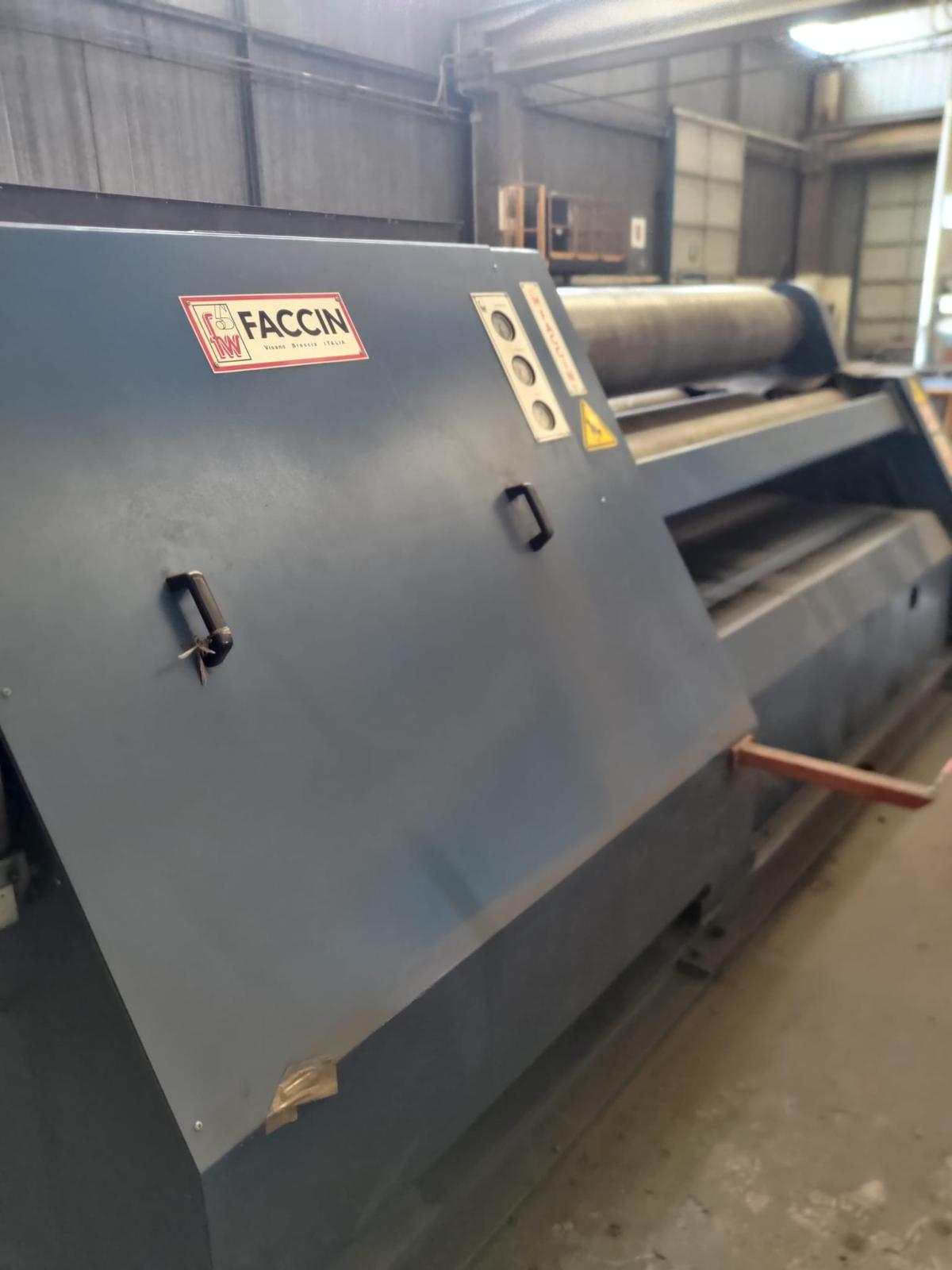 Calandra FACCIN 2100x20mm Usata