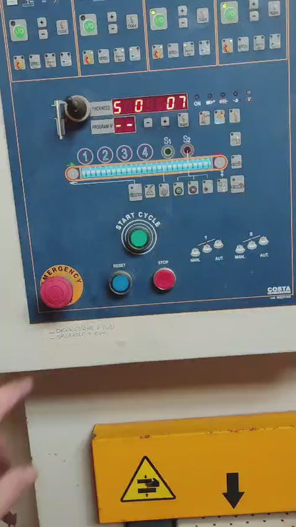 COSTA Levigatrici MSH3 CCVC 1350-Usata